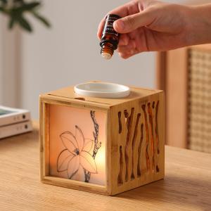 50ml Bamboo Marterial Candle Burner Z230208